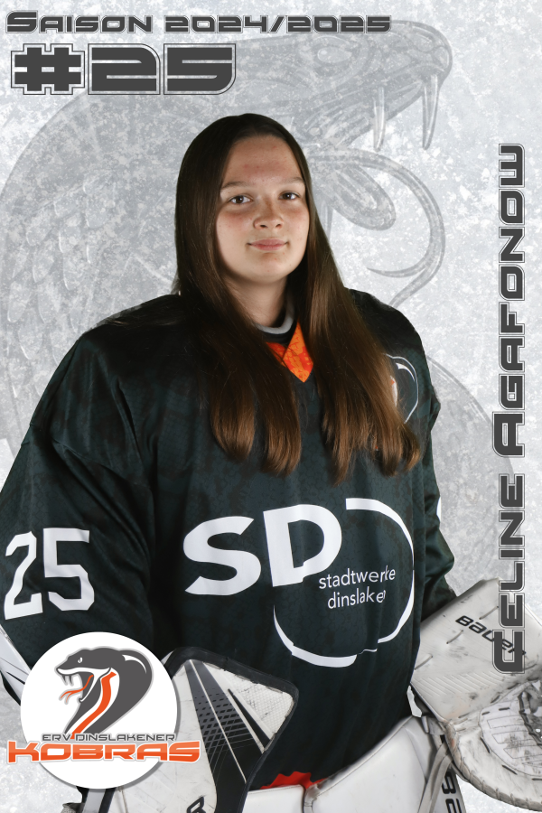 Player Card   2024 25   25   Celine Agafonow